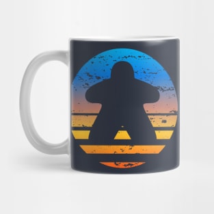 Retro Board Game Meeple Mug